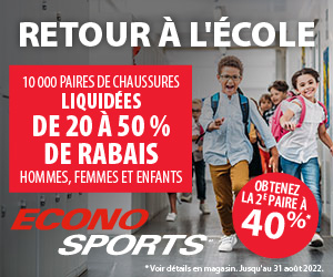 Éconosports - campagne web