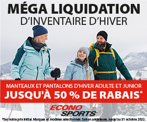 Éconosports - campagne web